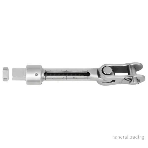 Ronstan vantskruv kropp med skala och toggle 1/4" gänga