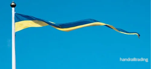 Vimpel Sverige, 400x50x7 cm