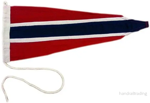 Båtvimpel Norge 50x20cm Båtvimpel Norge 50x20cm