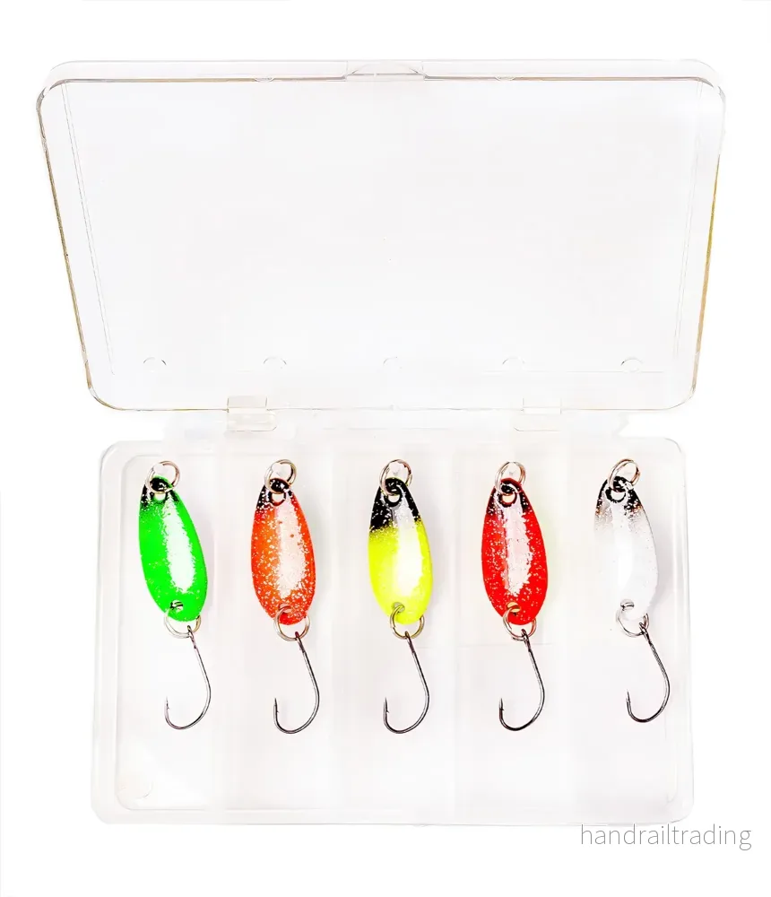 Conrad Mini spoon assortment 5pack 3g 30mm