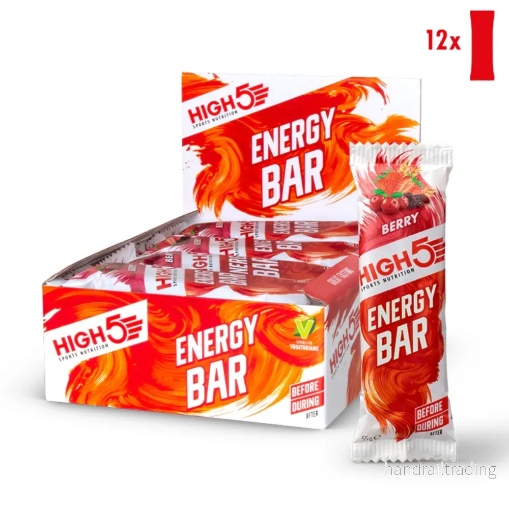 High5 Energy Bar Berry (12 x 55 g) High5 Energy Bar Berry (12 x 55 g)