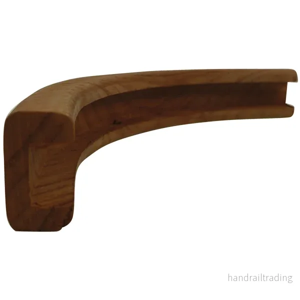 Hörna u-profil utsida 50 mm radie, 13mm spår