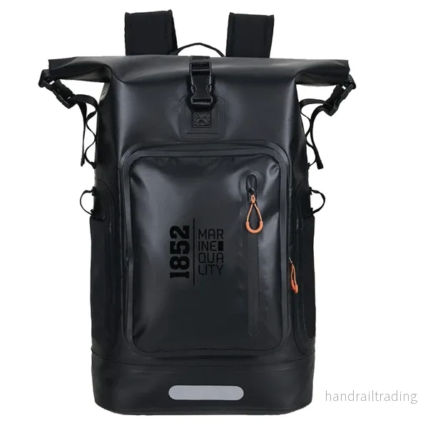 1852 vattentät ryggsäck 30L svart, B33xD23xH48cm 1852 vattentät ryggsäck 30L svart, B33xD23xH48cm