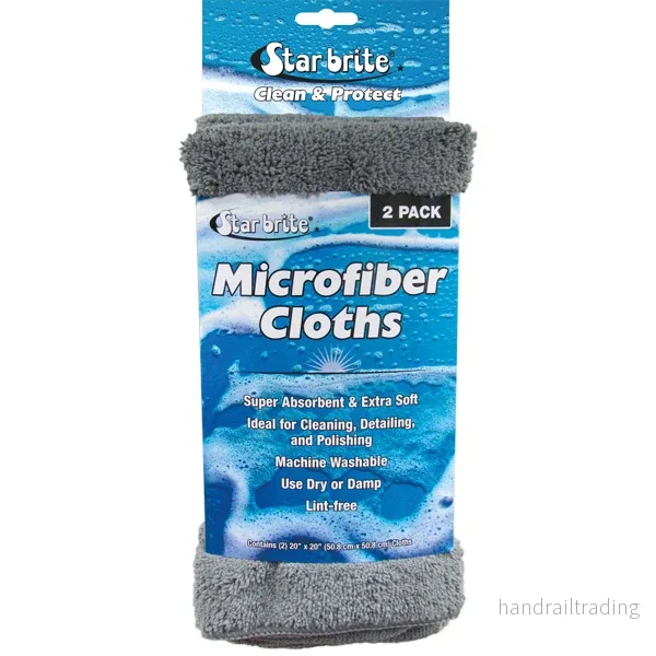 Star Brite mikrofiberduk set 2 st 50 x 50 cm Star Brite mikrofiberduk set 2 st 50 x 50 cm