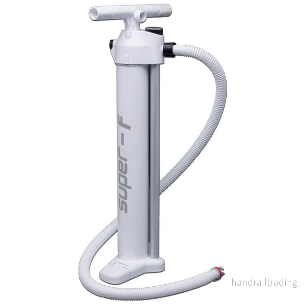 Super-F Handpump med manometer til SUP 2 bar 2x2100cc Vit Super-F Handpump med manometer til SUP 2 bar 2x2100cc Vit