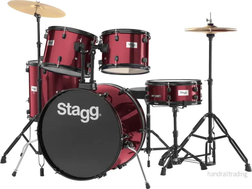 TIM122BWR 5Pc Drset.22″+Hw/Cym/Throne-Wr TIM122BWR 5Pc Drset.22″+Hw/Cym/Throne-Wr