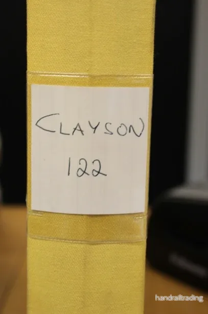 BEG. Reservdelsbok Clayson 122
