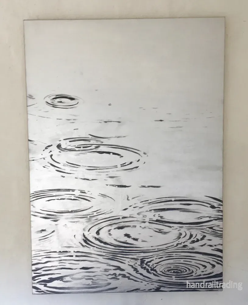 Joakim Allgulander – Mercury Swirl, acrylic on canvas Joakim Allgulander – Mercury Swirl, acrylic on canvas