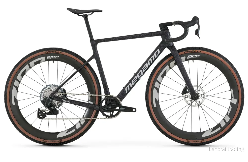 Megamo SILK 02 SLR Gravelcykel Jade Black 2026 Megamo SILK 02 SLR Gravelcykel Jade Black 2026