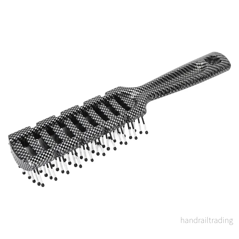 Ventilerad Frisörborste i Kolfibermönster - Bild 2