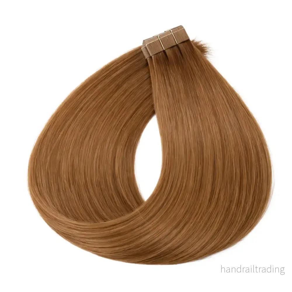 Tape-in löshår i äkta Remy – Extra Light Blonde #12, 60 cm