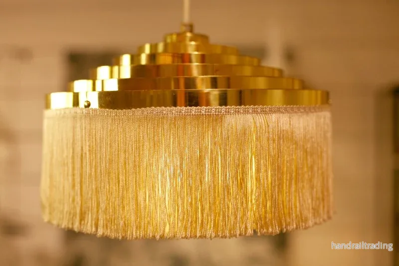 Brass fringe lamp by Hans-Agne Jakobsson - Bild 2