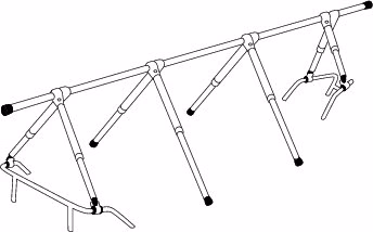 Noa däckställning 8 meter