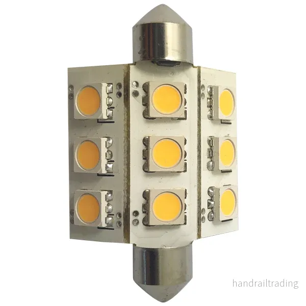 1852 LED pinol/spollampa 42mm 10-36vdc 2/15W – 2 pack