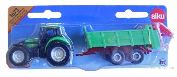 Traktor med släpvagn