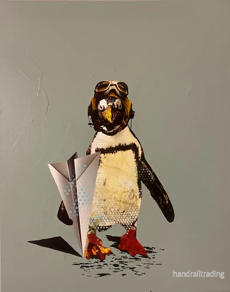 Robert Hilmersson – The Sky is the Limit, acrylic on canvas