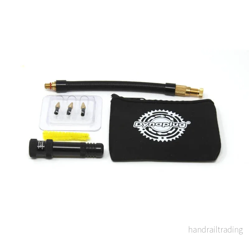 Dynaplug Air Tubeless Road Rep. Kit med CO2 (svart) Dynaplug Air Tubeless Road Rep. Kit med CO2 (svart)