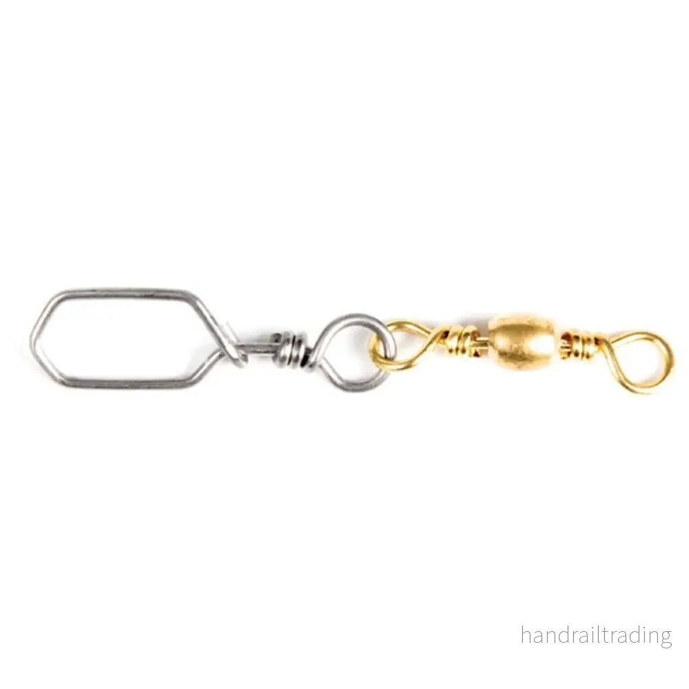 Brass swivels w snap