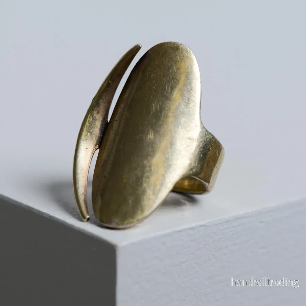 Inga-Britt IBE Dahlquist - goldplated ring - Bild 2