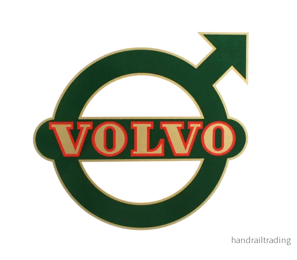 Dekal Volvo BM till Bakskärm LITEN (Glasskåpet)