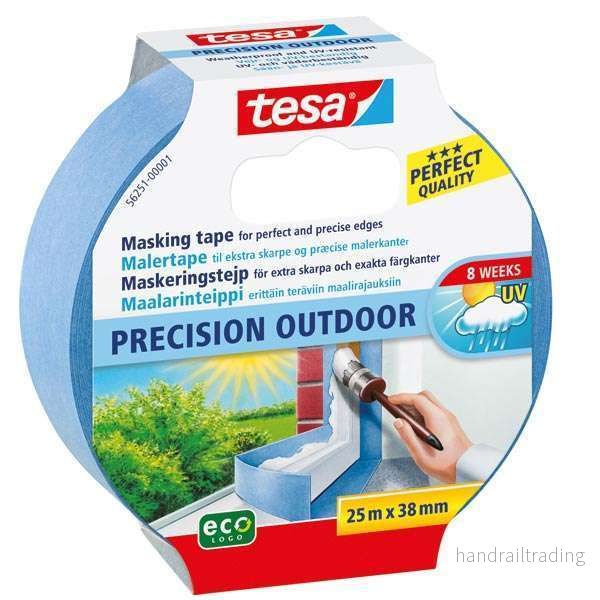 Tesa Tape precision 50m x 38mm blå Tesa Tape precision 50m x 38mm blå
