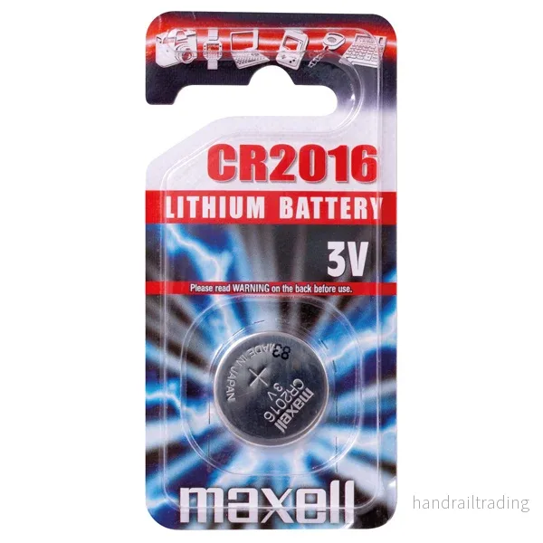 Maxell Litium CR2016 batteri – 1st.