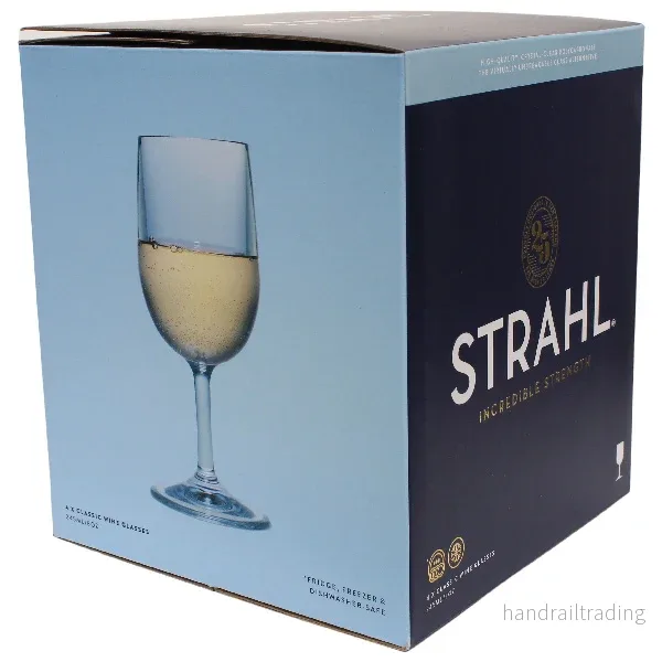 Strahl Vinglas Polykarbonat 245 ml. 4 st i presentförpackning Strahl Vinglas Polykarbonat 245 ml. 4 st i presentförpackning