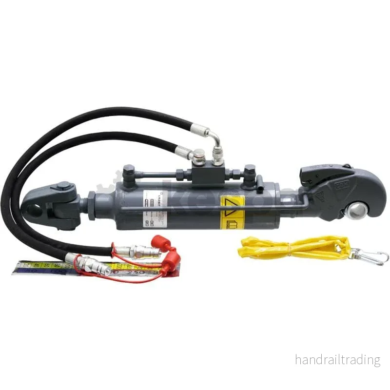 Toppstång hydraulisk kat 3 med gaffelled och fånghake 726-966mm