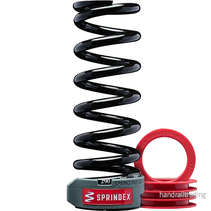 Sprindex fjäder 75 mm slaglängd/160 mm 7,4 mm (dia) tråd/300 min.