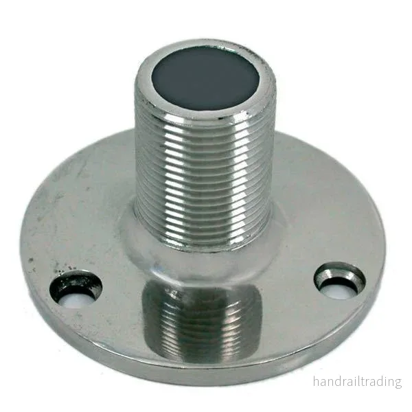 Antennbeslag RF stål däcksmontering 1″ Antennbeslag RF stål däcksmontering 1″