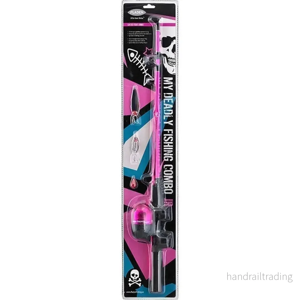 Fight Junior 125cm inkapslad rosa. spinnare. skeddrag & kastvikt