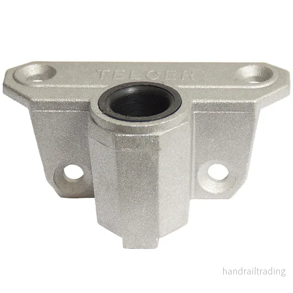 Årklyksfäste 2 1/4″ för sidomontering alu, 1 styck