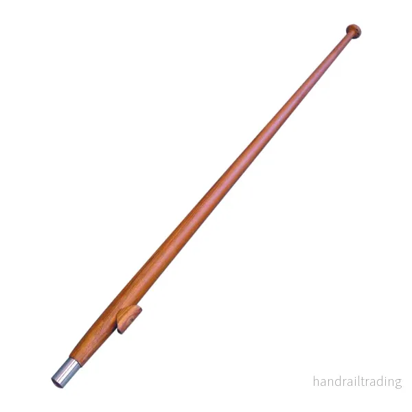1852 Flagstång i teak 120cm Bussning Ø32mm