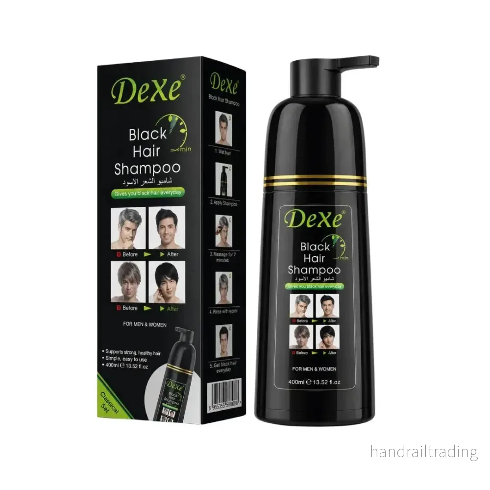 Dexe black hair shampoo – färgschampo 400 ml