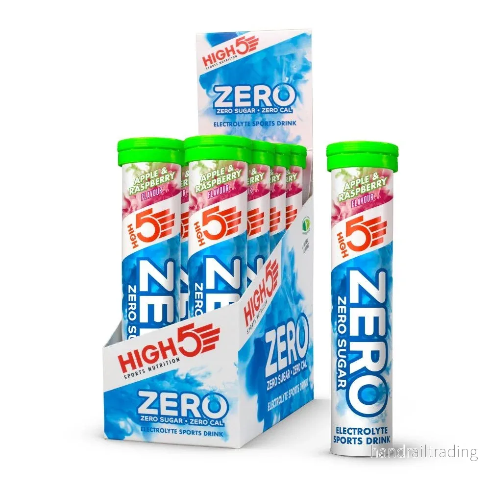 High5 Electrolyte tabs ZERO Apple & Raspberry (8×20 tabs)