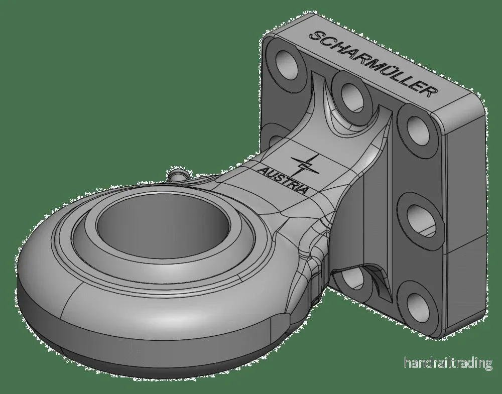 Kulögla kat 5 71mm 3ton från Scharmüller med fläns 110×100
