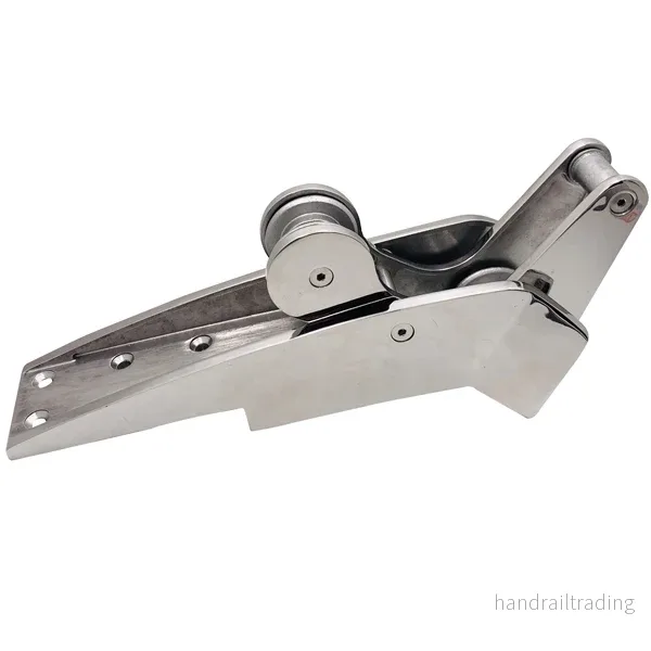 1852 Ankarrulle vippbar gjuten AISI 316 stål L-410mm B-85mm 