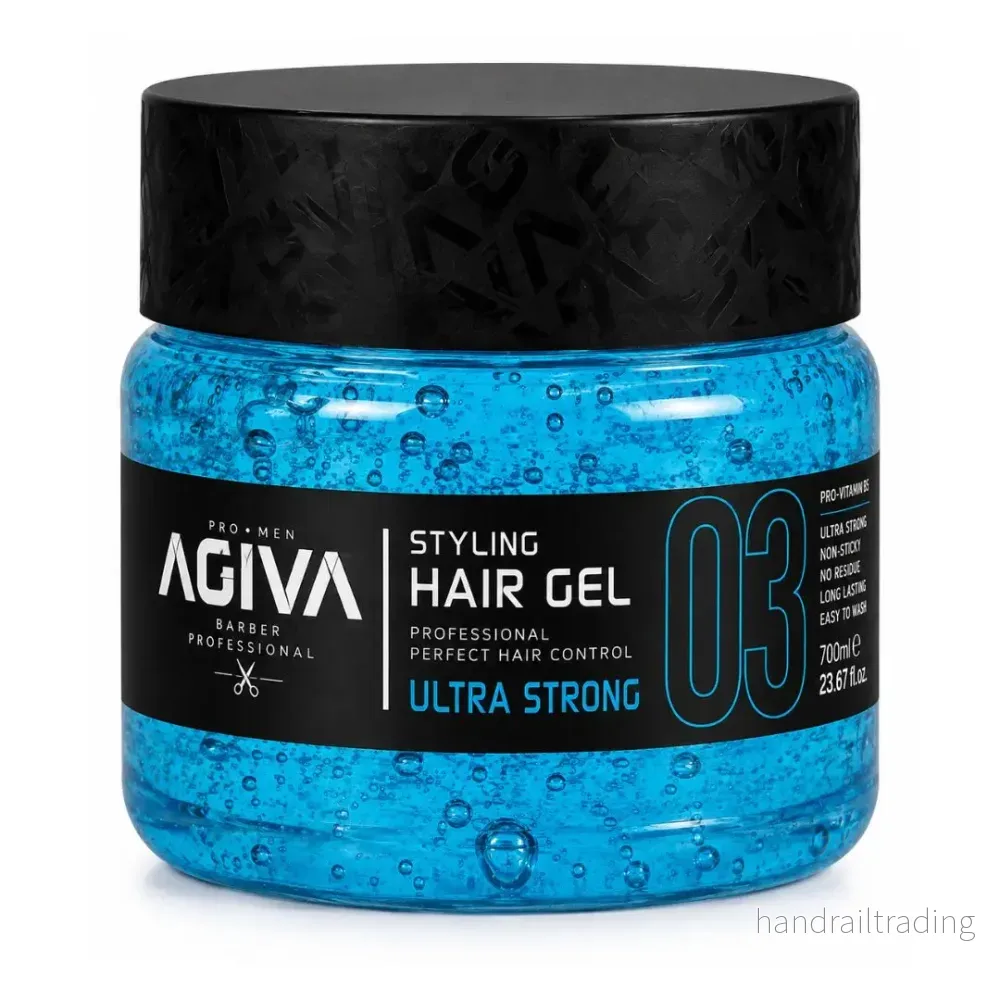 Agiva Hair Gel Ultra Strong 03 – Hårgel 700 ml Agiva Hair Gel Ultra Strong 03 – Hårgel 700 ml