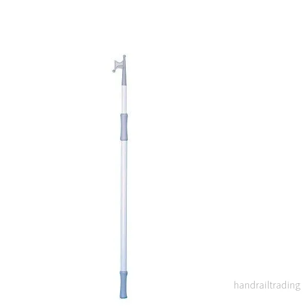 Båtshake justerbar vit Ø25/30mm 120-210cm Båtshake justerbar vit Ø25/30mm 120-210cm