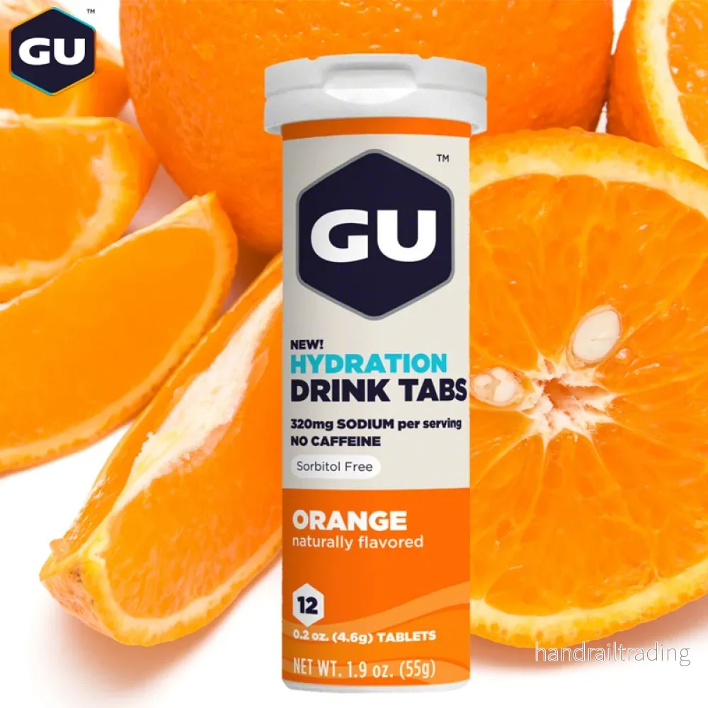 GU Energy Elektrolyttabletter Orange 56 g Kort datum