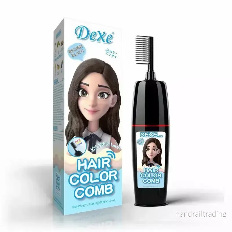 Dexe Color Shampoo – brown Black