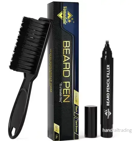 Beard Pen Täckning Naturlig -Brun Beard Pen Täckning Naturlig -Brun
