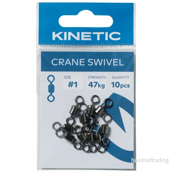 Kinetic Crane svirvel stl. #8 10st. Kinetic Crane svirvel stl. #8 10st.