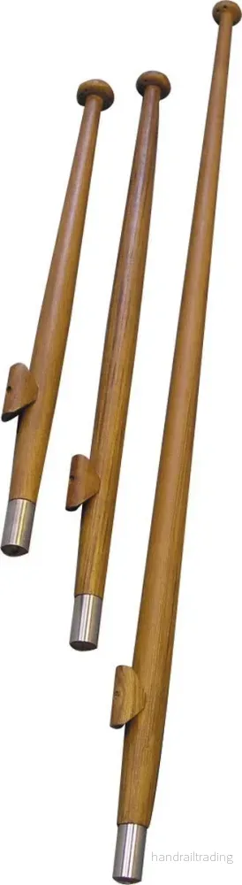 Flaggstång 150cm teak
