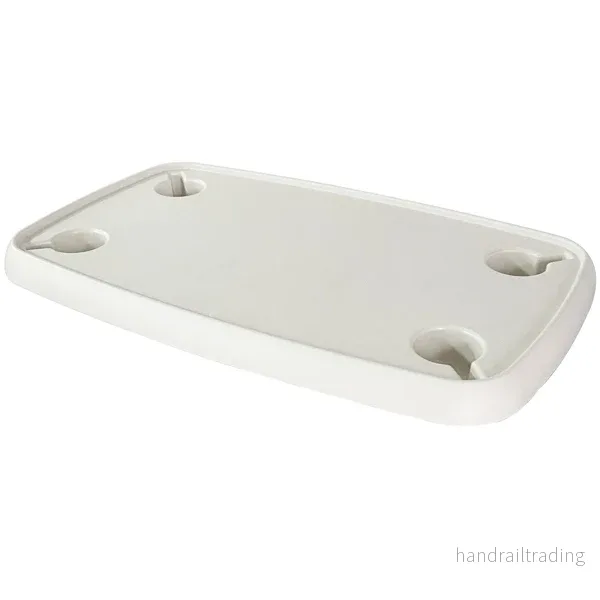 Bord rektangel vit ABS 46x76cm