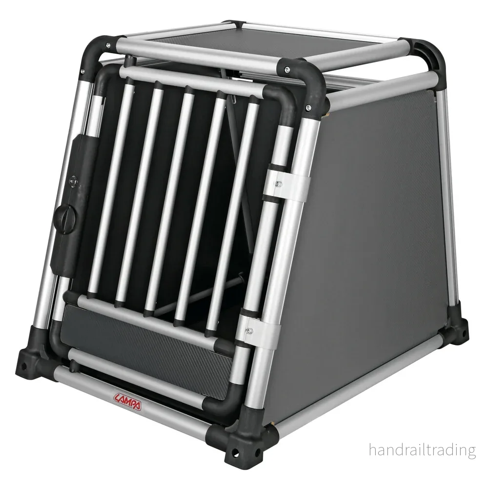 Premium hundbur i aluminium för personbil – Typ 4 – 55 × 75 × H 62 cm - Bild 2