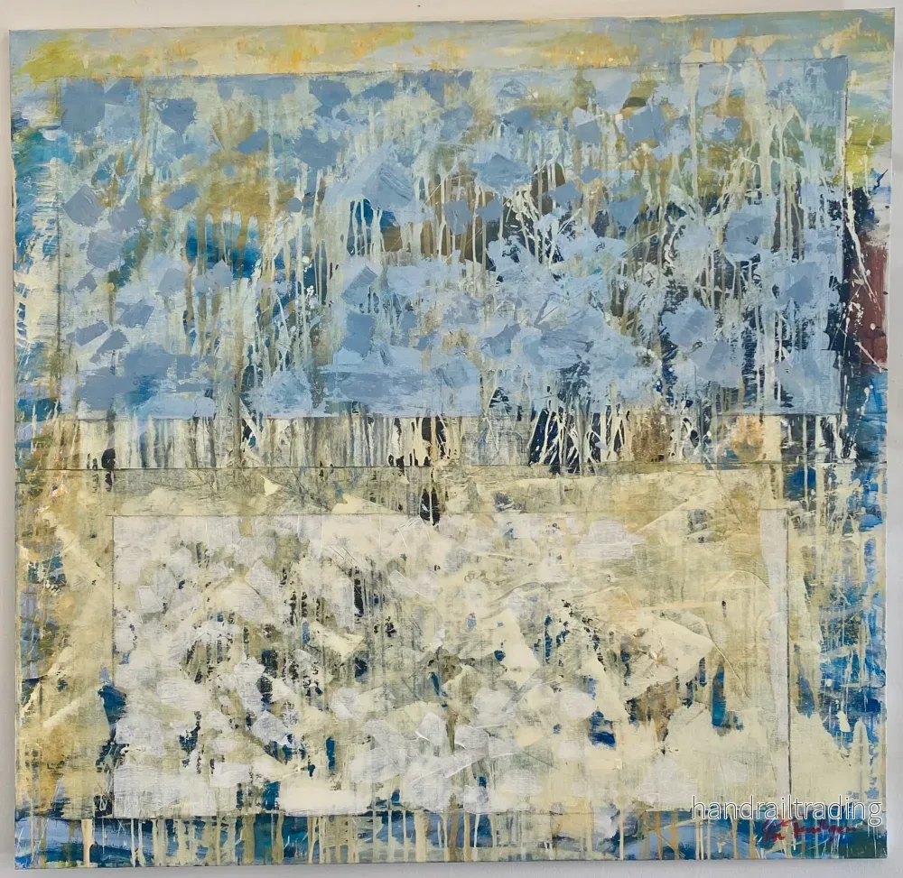 Per Fernhagen – Vinterlandskap, acrylic on canvas Per Fernhagen – Vinterlandskap, acrylic on canvas