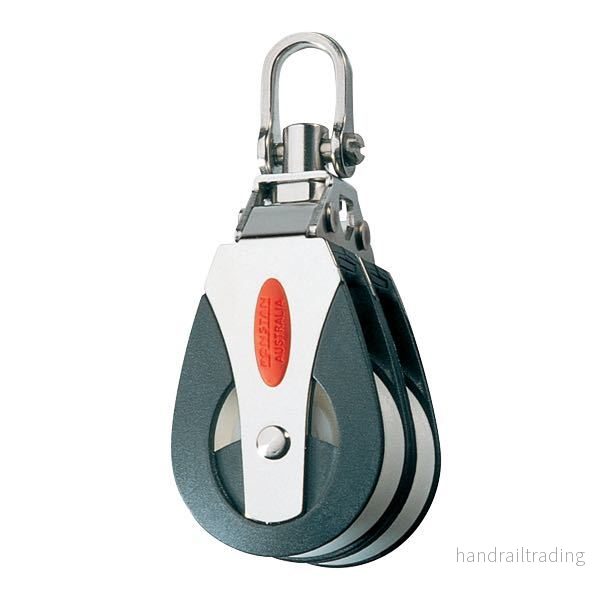 Ronstan Dubbelblock med 2-vägsschackel s40 Ronstan Dubbelblock med 2-vägsschackel s40