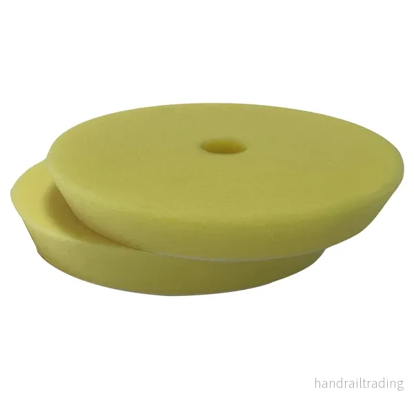 1852 Medium hård rondell Ø180mm, Gul 2-pack