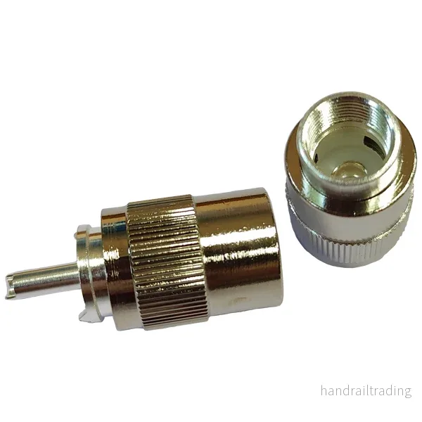 1852 VHF-kontakt PL259 för 10mm kabel, lödning, 2-pack 1852 VHF-kontakt PL259 för 10mm kabel, lödning, 2-pack